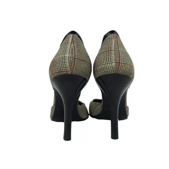 Enzo Angiolini Womens Beige Ankle Strap Round Toe Pump Stiletto Heels Size 5.5 M - Picture 5 of 9